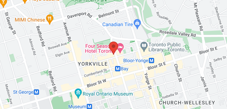 map of #608 -68 YORKVILLE AVE